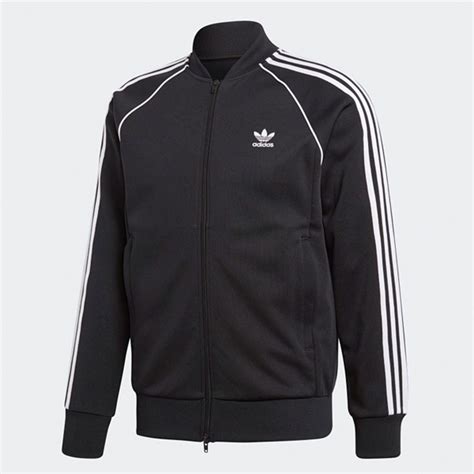 adidas jacke schwarz waben kapuze sport daumenlöcher|Schwarz .